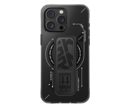 Etui do telefonów SKINARMA Helio do iPhone 16 Pro 6.3" Magnetic Grip black